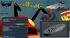 Desktop Screenshot of coolkatgames.com