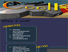 Tablet Screenshot of coolkatgames.com
